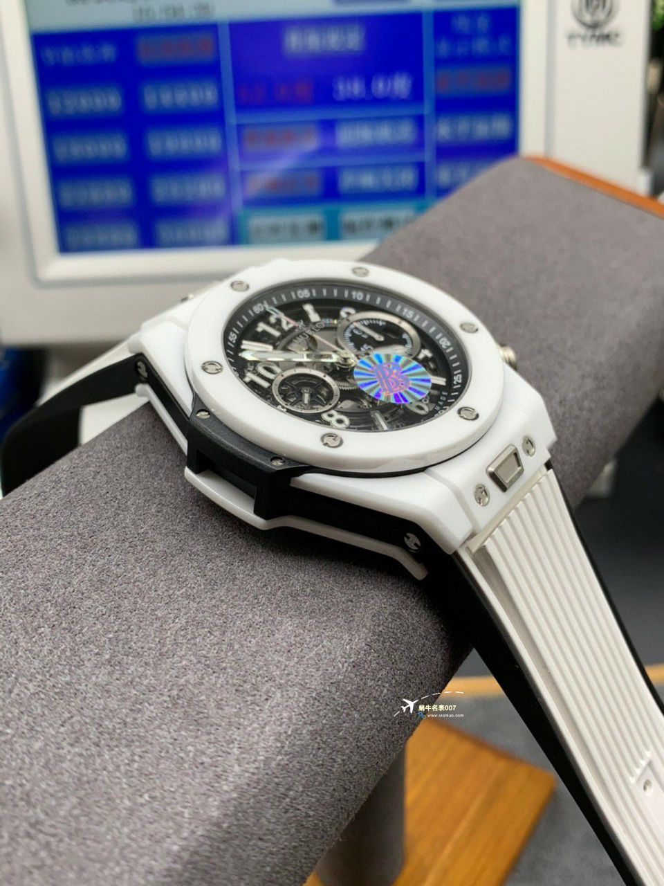  Video analysis ZF top  Replica Copy 彩色 Composite  hublot BIG BANG系列441.HX.1170.RX，441.CY.471Y.RX wrist watches  / YB121