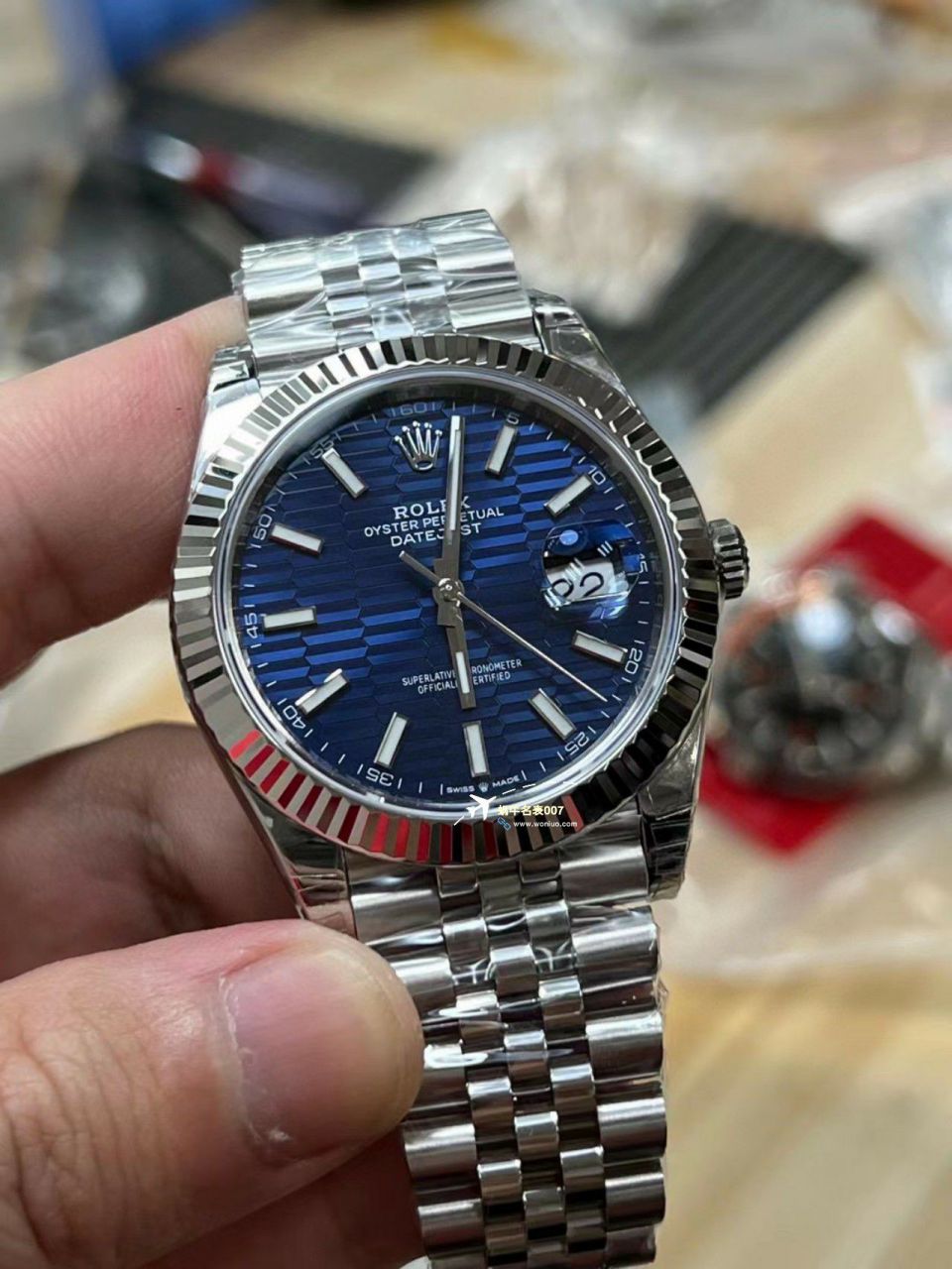 VS Factory  top  Replica Watches  Rolex 41  Datejust 格子纹 Replica m126334-0030，m126334-0031 wrist watches  / R765