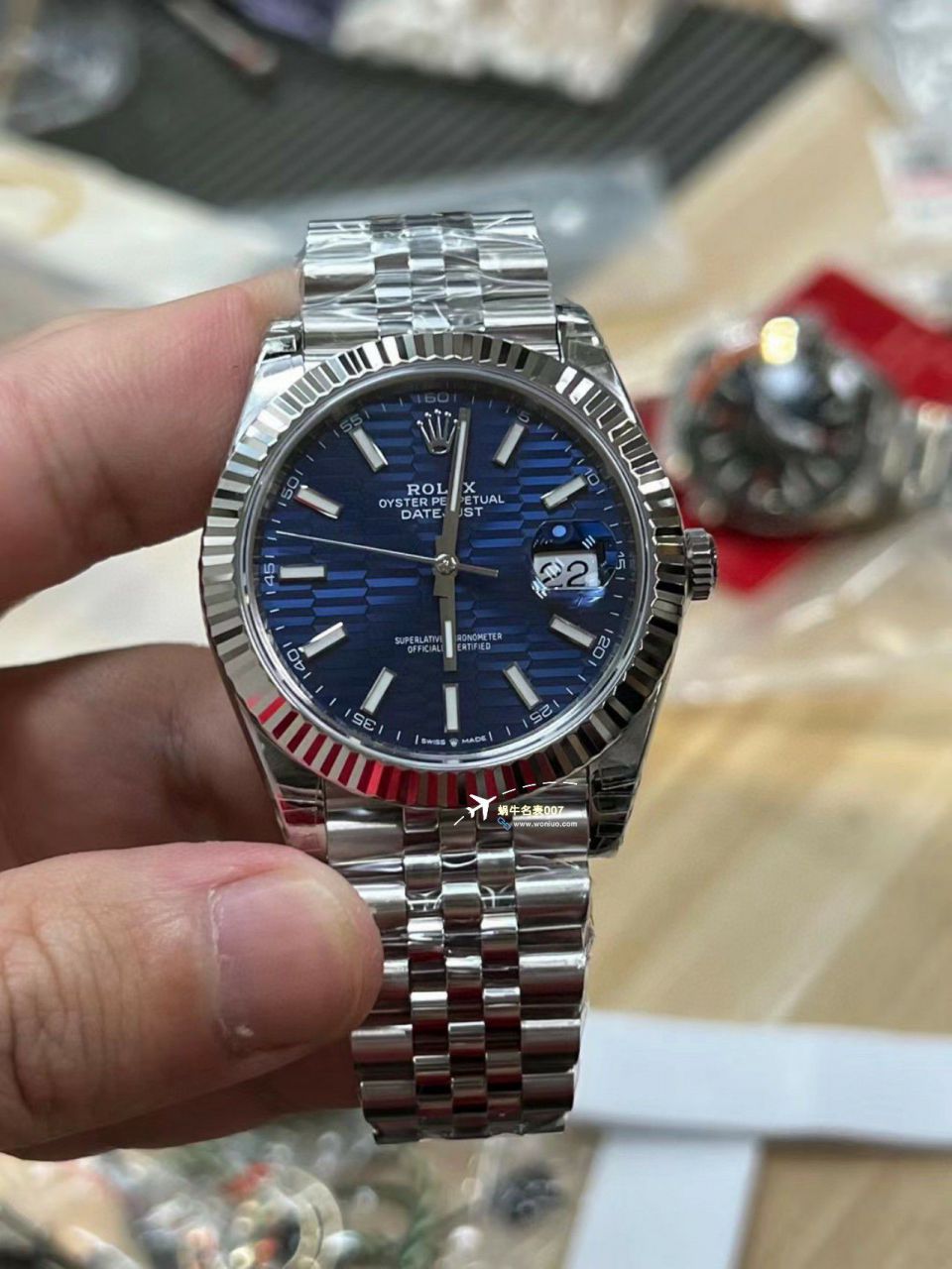 VS Factory  top  Replica Watches  Rolex 41  Datejust 格子纹 Replica m126334-0030，m126334-0031 wrist watches  / R765