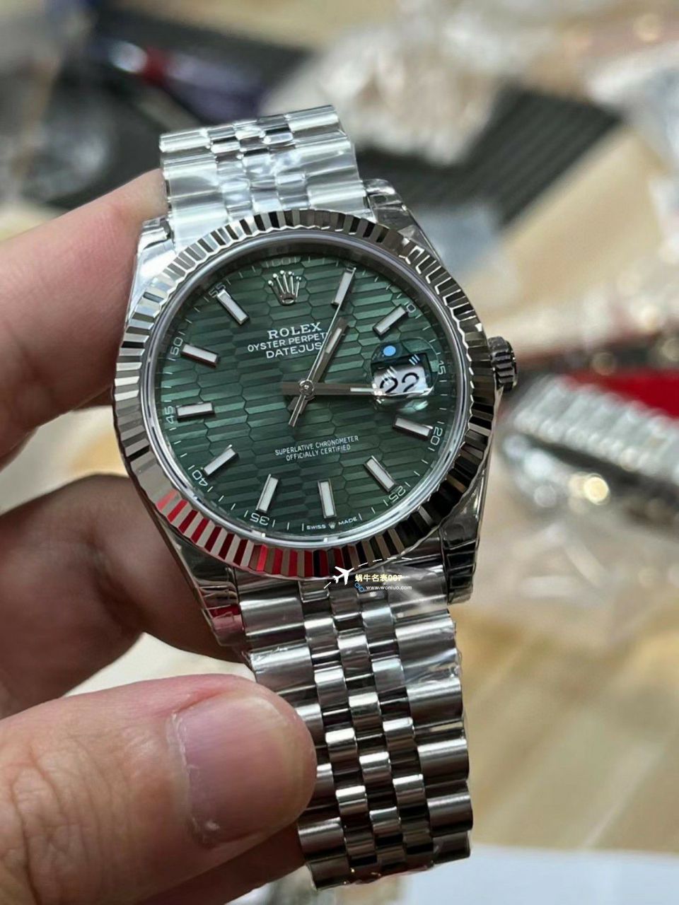 VS Factory  top  Replica Watches  Rolex 41  Datejust 格子纹 Replica m126334-0030，m126334-0031 wrist watches  / R765