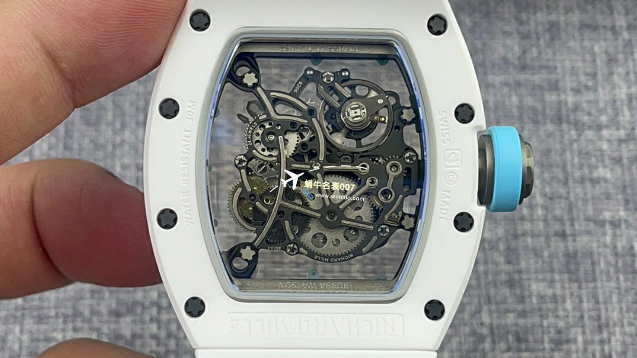 BBR Factory  Perfect  Replica Copy  RICHARD MILLE RM055一体 Movement  Watches /六点位飞轮可转 / BBRRMO55