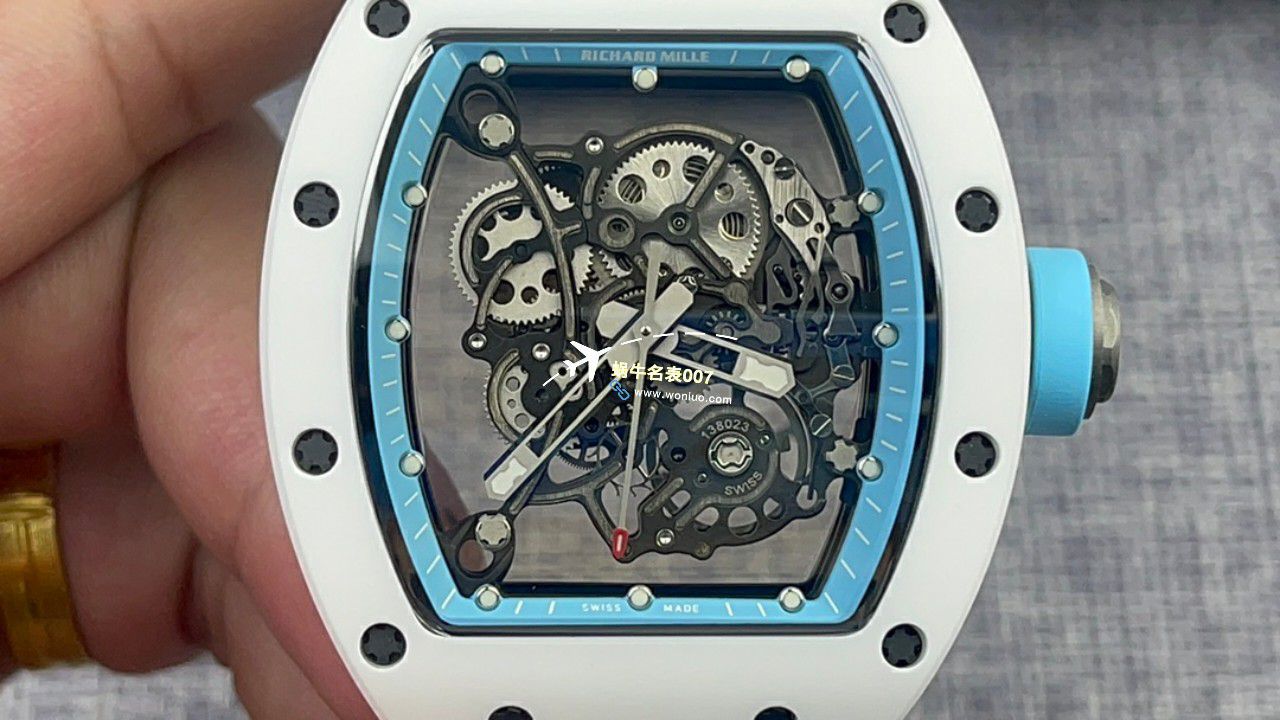 BBR Factory  Perfect  Replica Copy  RICHARD MILLE RM055一体 Movement  Watches /六点位飞轮可转 / BBRRMO55
