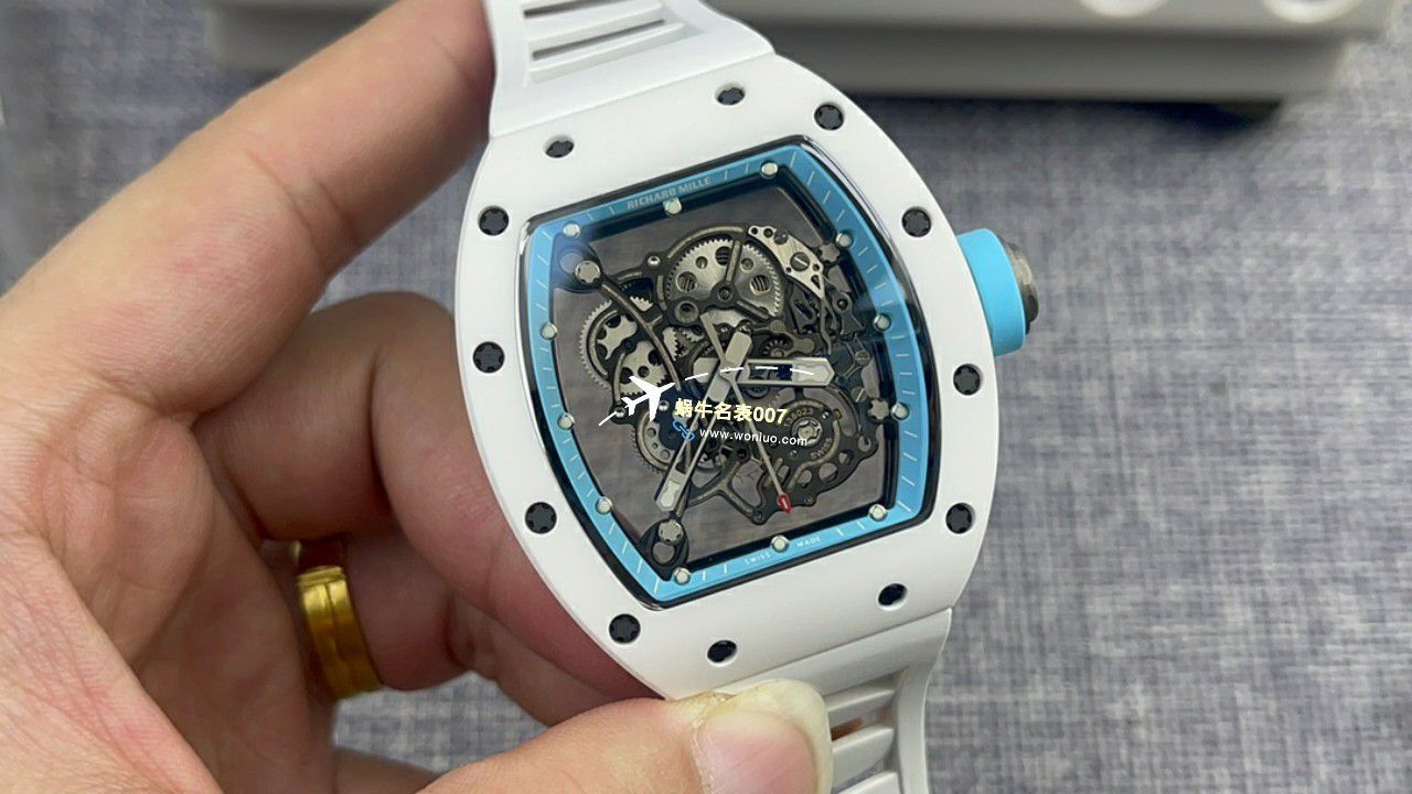 BBR Factory  Perfect  Replica Copy  RICHARD MILLE RM055一体 Movement  Watches /六点位飞轮可转 / BBRRMO55