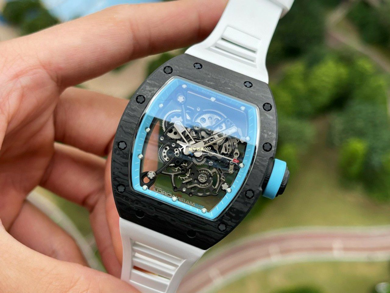 BBR Factory  Perfect  Replica Copy  RICHARD MILLE RM055一体 Movement  Watches /六点位飞轮可转 / BBRRMO55