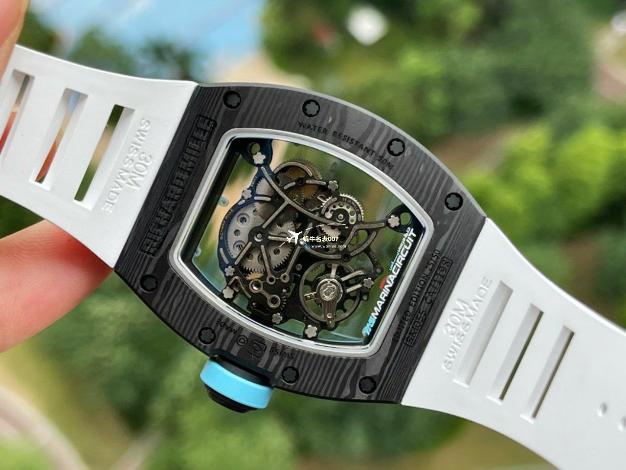 BBR Factory  Perfect  Replica Copy  RICHARD MILLE RM055一体 Movement  Watches /六点位飞轮可转 / BBRRMO55