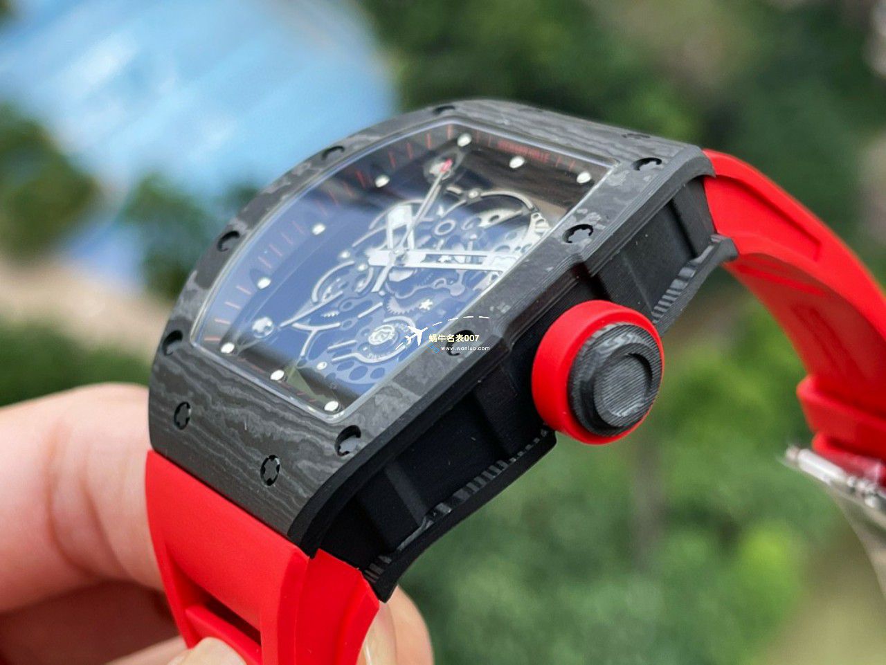 BBR Factory  Perfect  Replica Copy  RICHARD MILLE RM055一体 Movement  Watches /六点位飞轮可转 / BBRRMO55