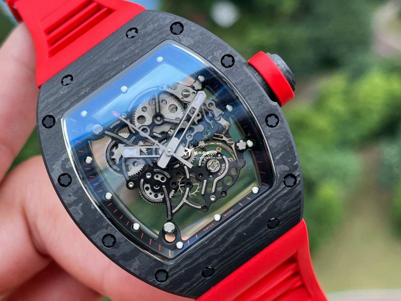 BBR Factory  Perfect  Replica Copy  RICHARD MILLE RM055一体 Movement  Watches /六点位飞轮可转 / BBRRMO55