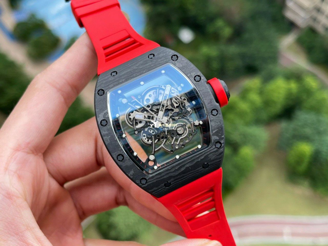 BBR Factory  Perfect  Replica Copy  RICHARD MILLE RM055一体 Movement  Watches /六点位飞轮可转 / BBRRMO55