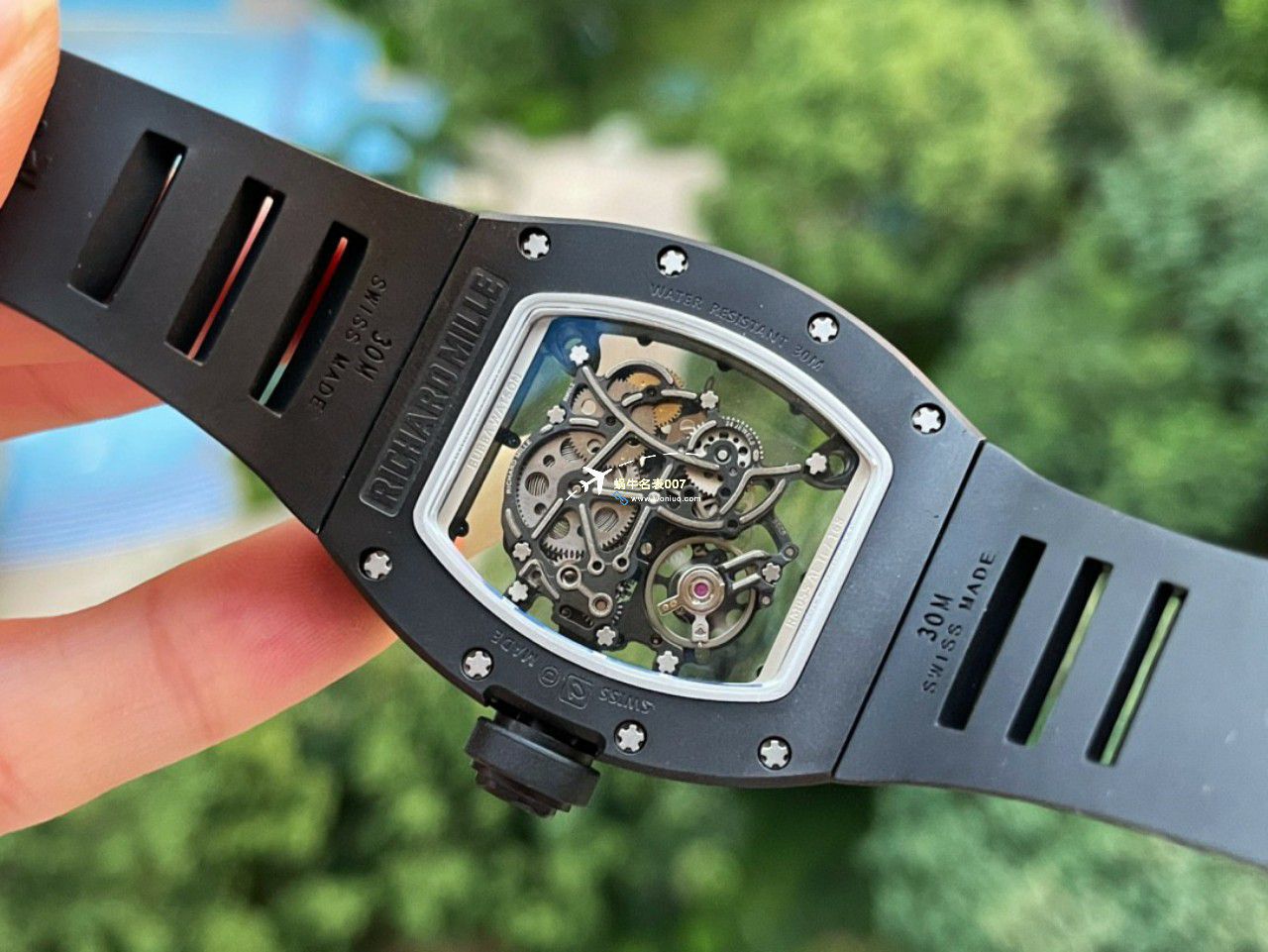 BBR Factory  Perfect  Replica Copy  RICHARD MILLE RM055一体 Movement  Watches /六点位飞轮可转 / BBRRMO55