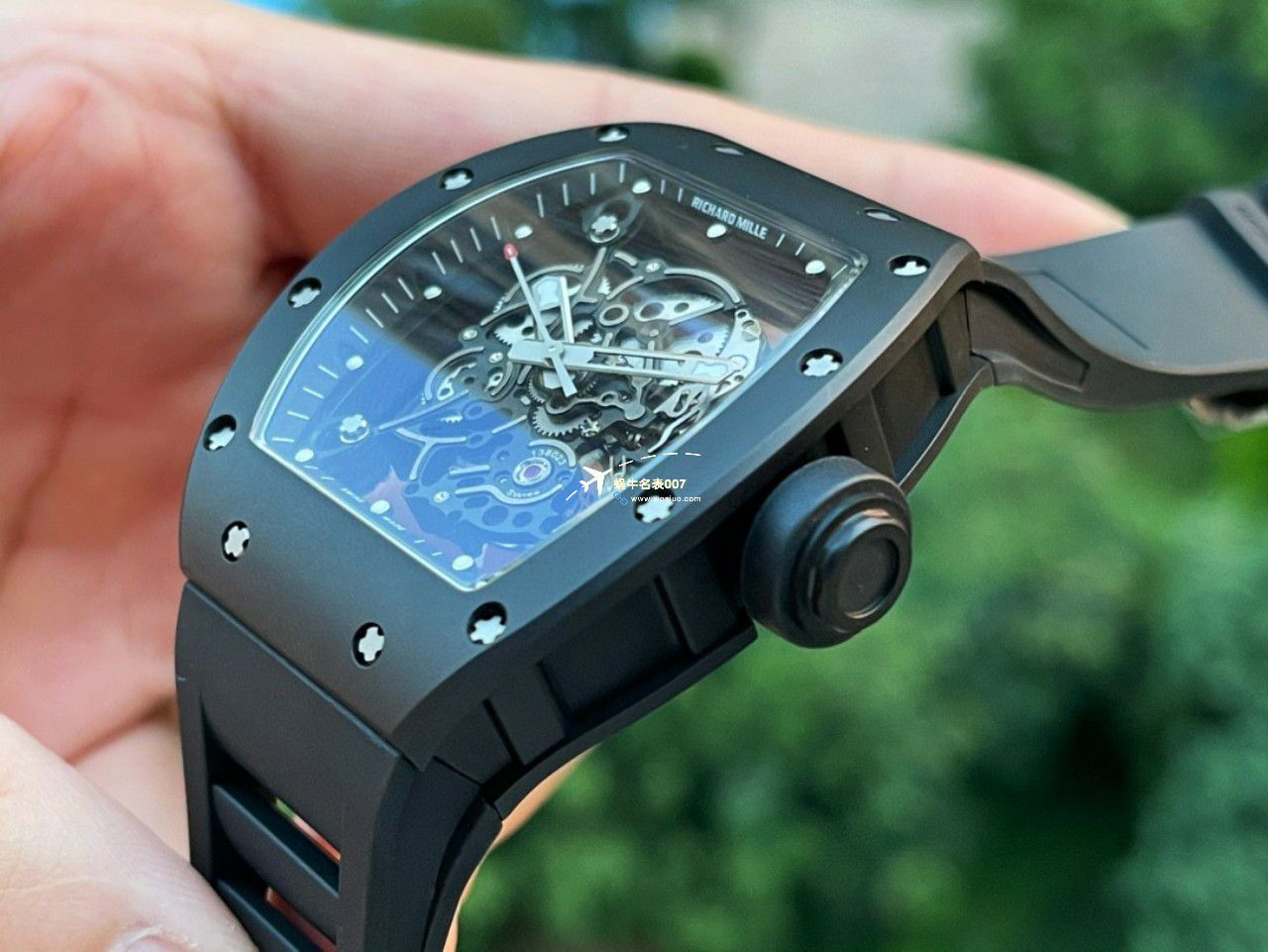 BBR Factory  Perfect  Replica Copy  RICHARD MILLE RM055一体 Movement  Watches /六点位飞轮可转 / BBRRMO55