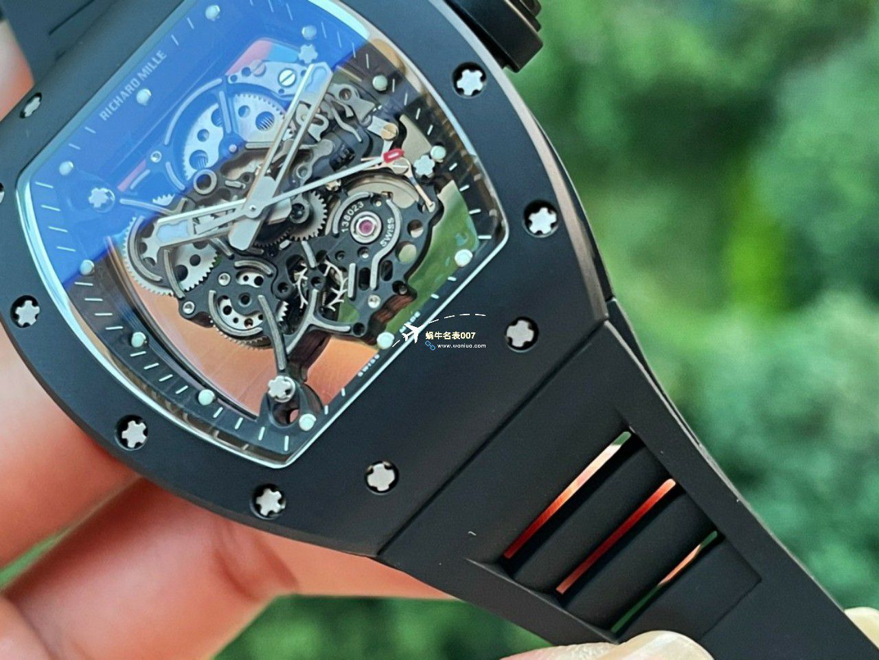 BBR Factory  Perfect  Replica Copy  RICHARD MILLE RM055一体 Movement  Watches /六点位飞轮可转 / BBRRMO55