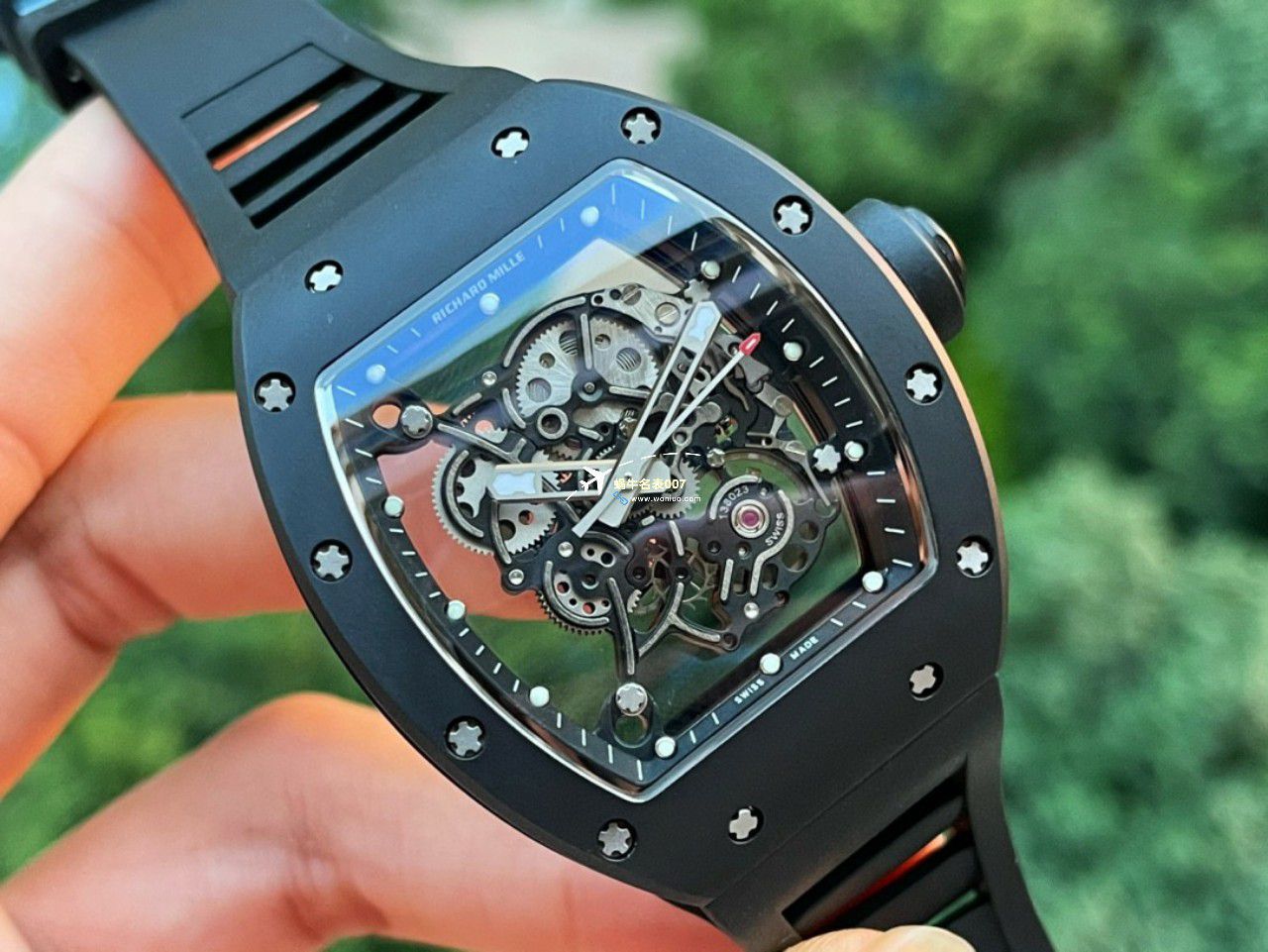 BBR Factory  Perfect  Replica Copy  RICHARD MILLE RM055一体 Movement  Watches /六点位飞轮可转 / BBRRMO55