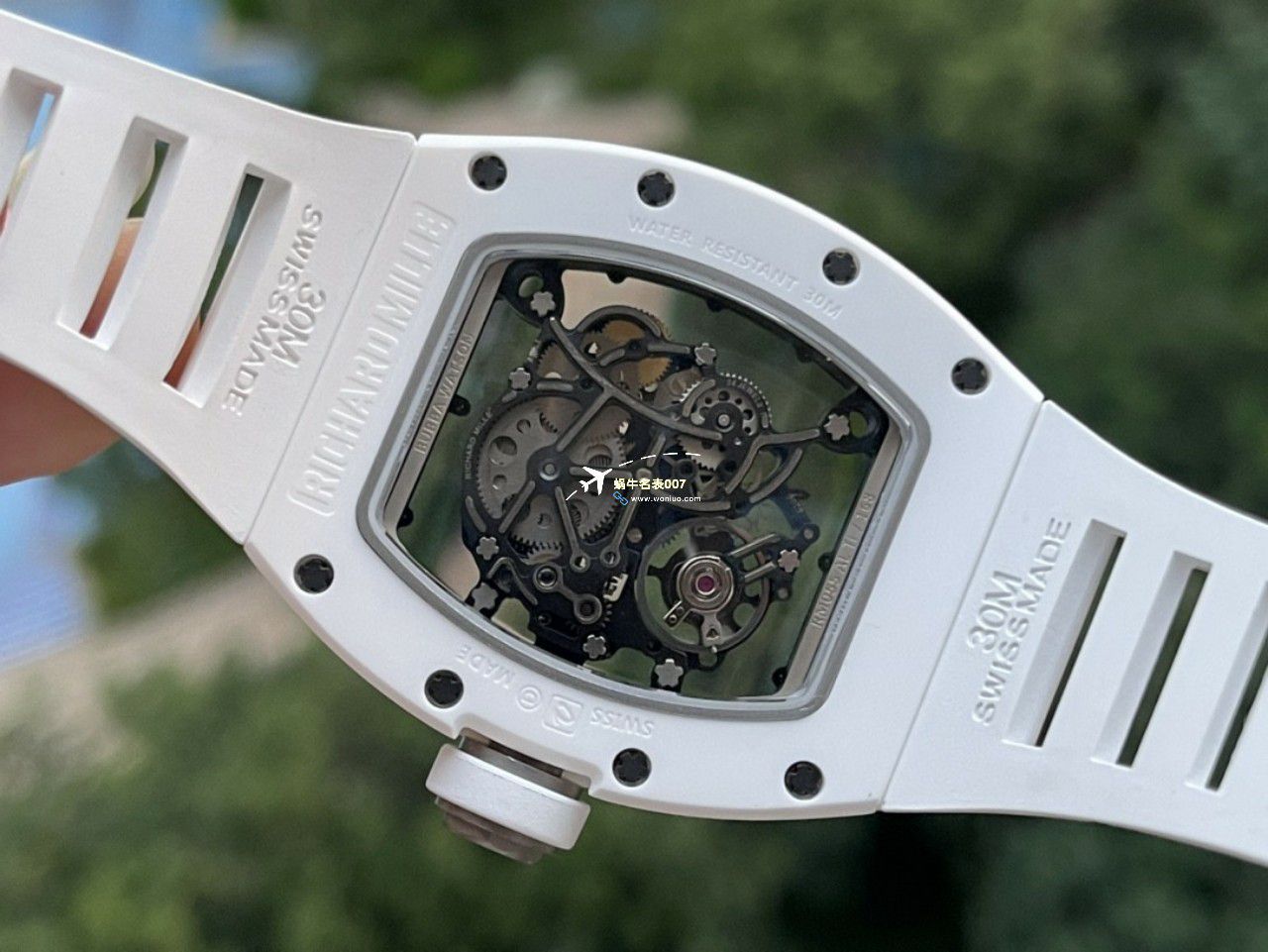 BBR Factory  Perfect  Replica Copy  RICHARD MILLE RM055一体 Movement  Watches /六点位飞轮可转 / BBRRMO55