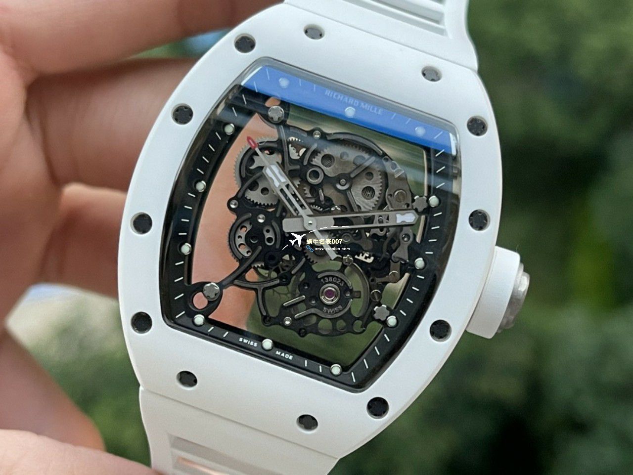 BBR Factory  Perfect  Replica Copy  RICHARD MILLE RM055一体 Movement  Watches /六点位飞轮可转 / BBRRMO55