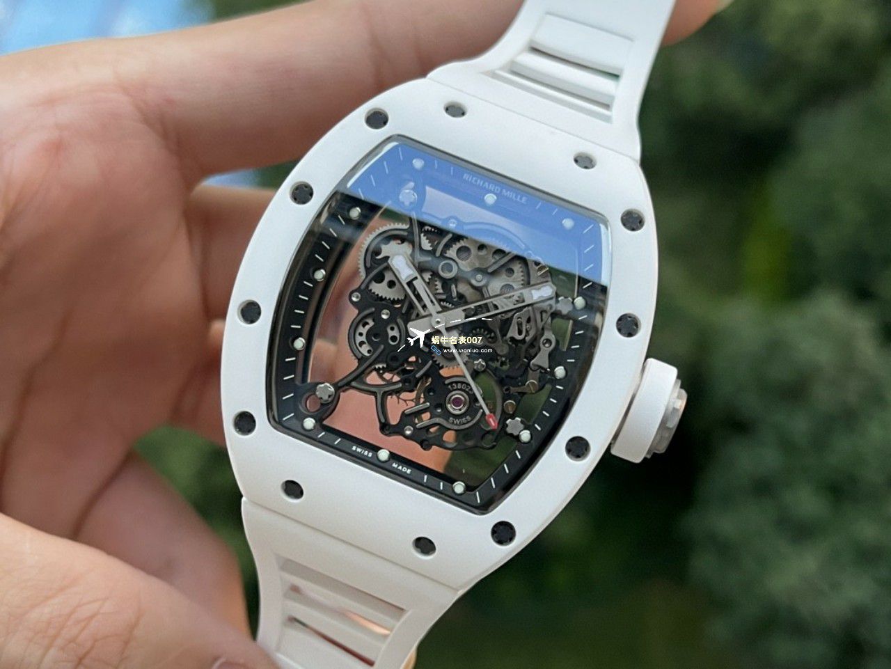 BBR Factory  Perfect  Replica Copy  RICHARD MILLE RM055一体 Movement  Watches /六点位飞轮可转 / BBRRMO55
