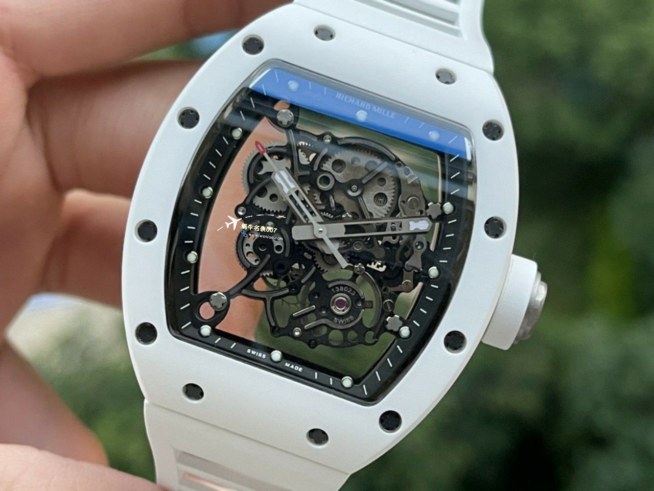 BBR Factory  Perfect  Replica Copy  RICHARD MILLE RM055一体 Movement  Watches /六点位飞轮可转 / BBRRMO55