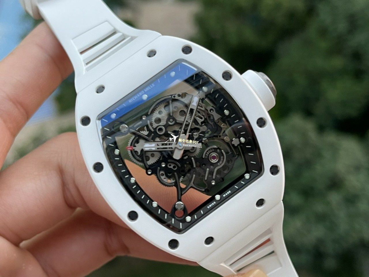 BBR Factory  Perfect  Replica Copy  RICHARD MILLE RM055一体 Movement  Watches /六点位飞轮可转 / BBRRMO55