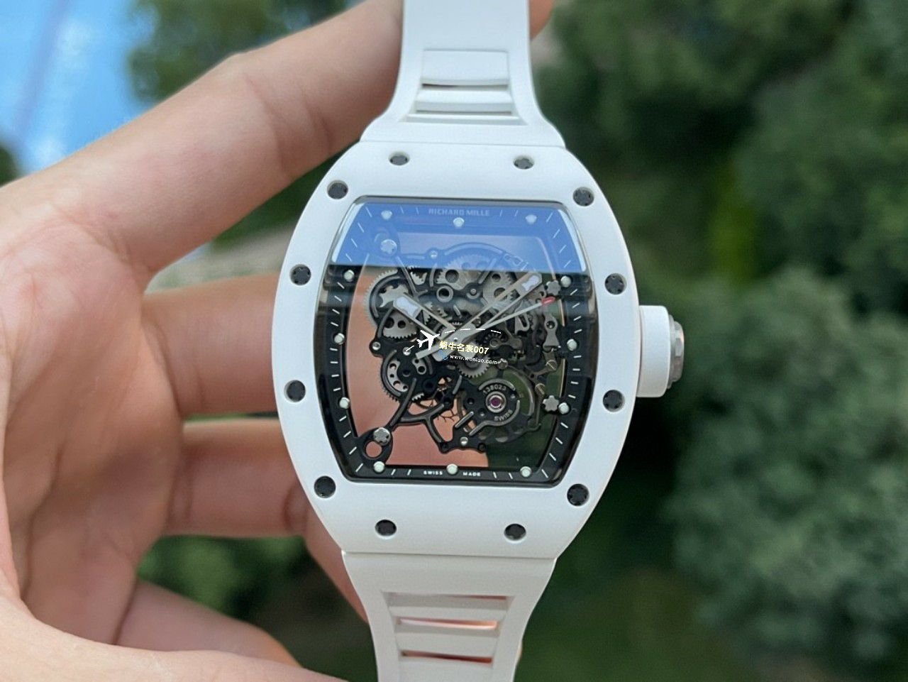 BBR Factory  Perfect  Replica Copy  RICHARD MILLE RM055一体 Movement  Watches /六点位飞轮可转 / BBRRMO55
