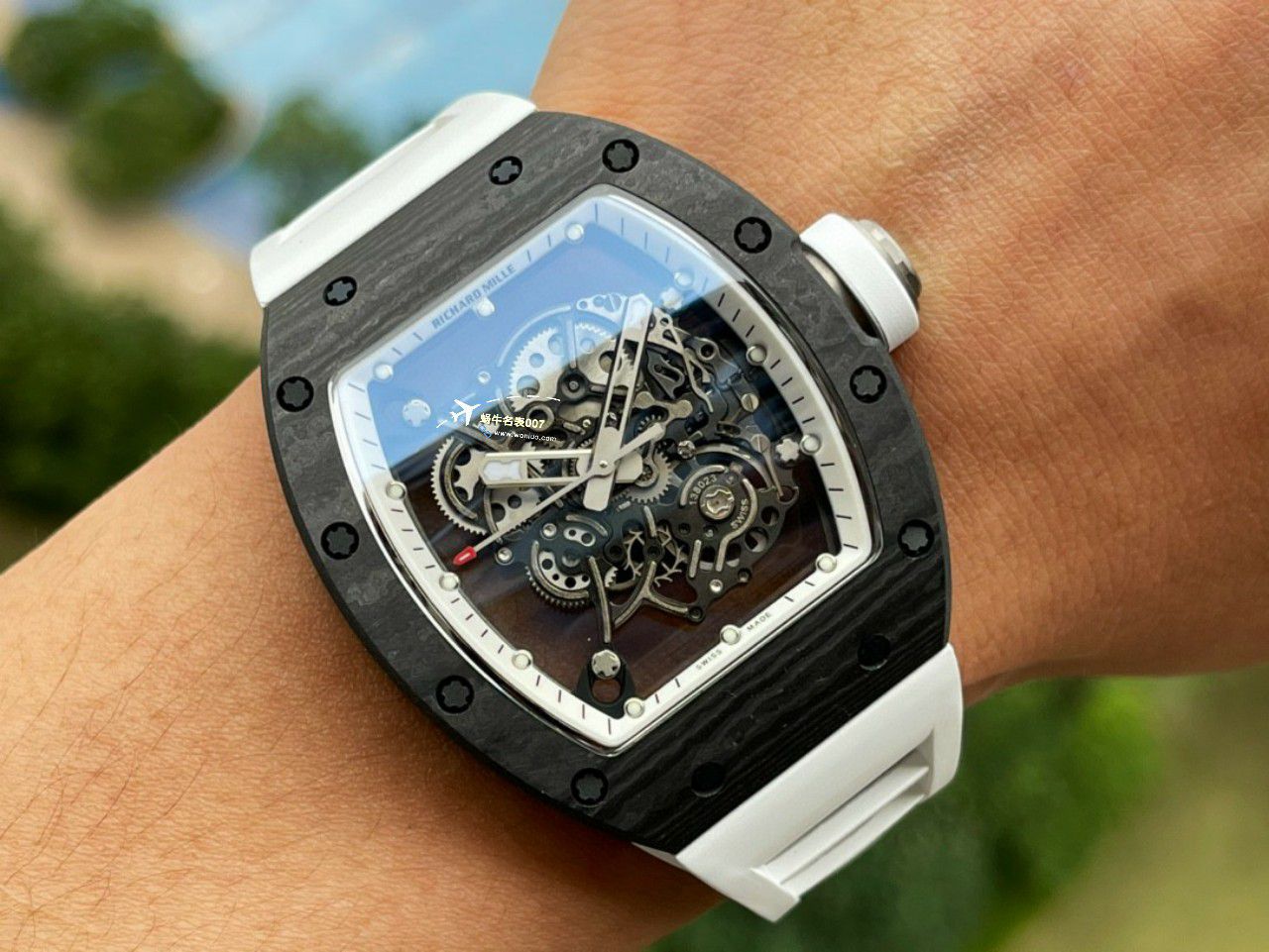 BBR Factory  Perfect  Replica Copy  RICHARD MILLE RM055一体 Movement  Watches /六点位飞轮可转 / BBRRMO55