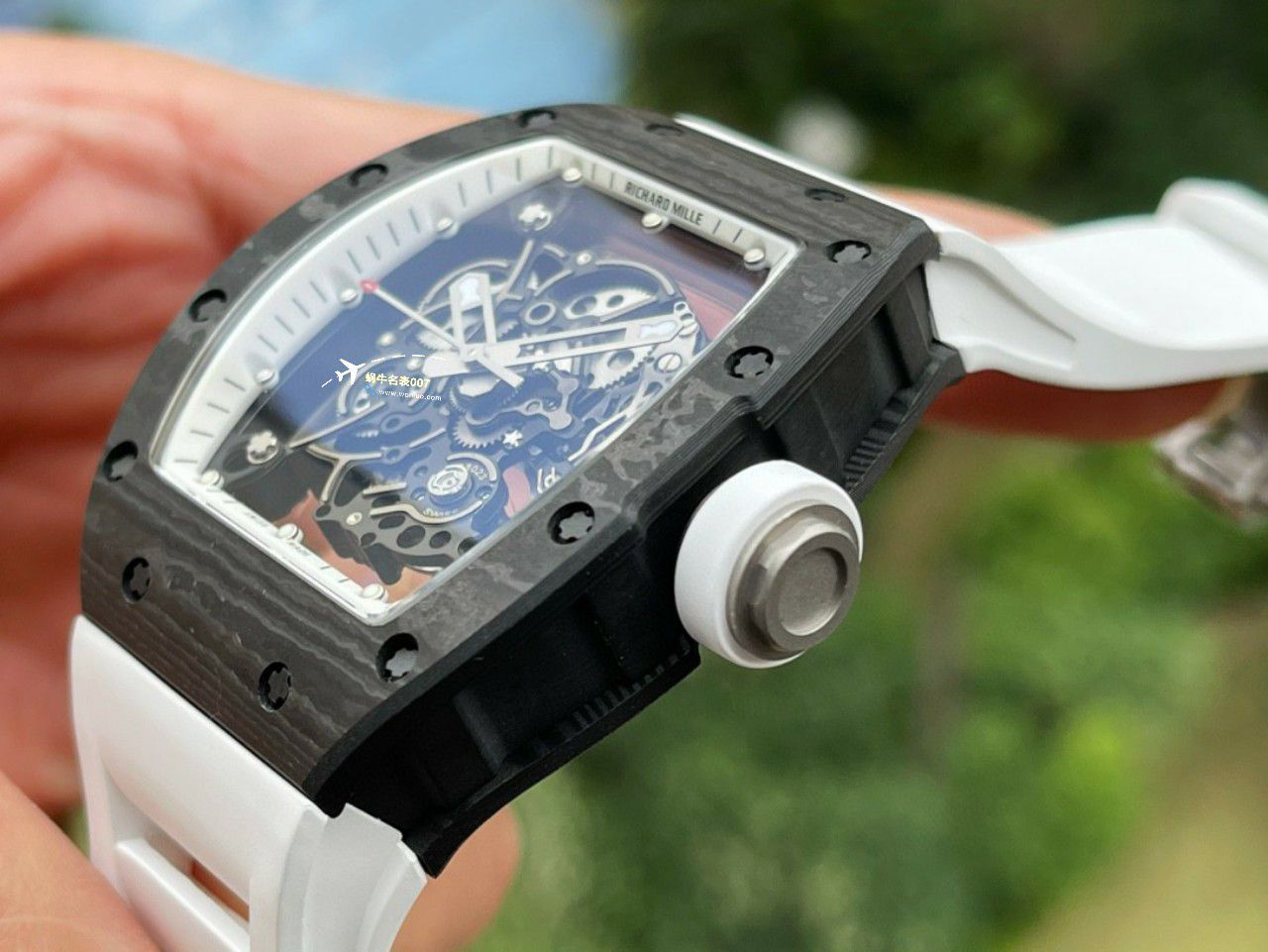 BBR Factory  Perfect  Replica Copy  RICHARD MILLE RM055一体 Movement  Watches /六点位飞轮可转 / BBRRMO55