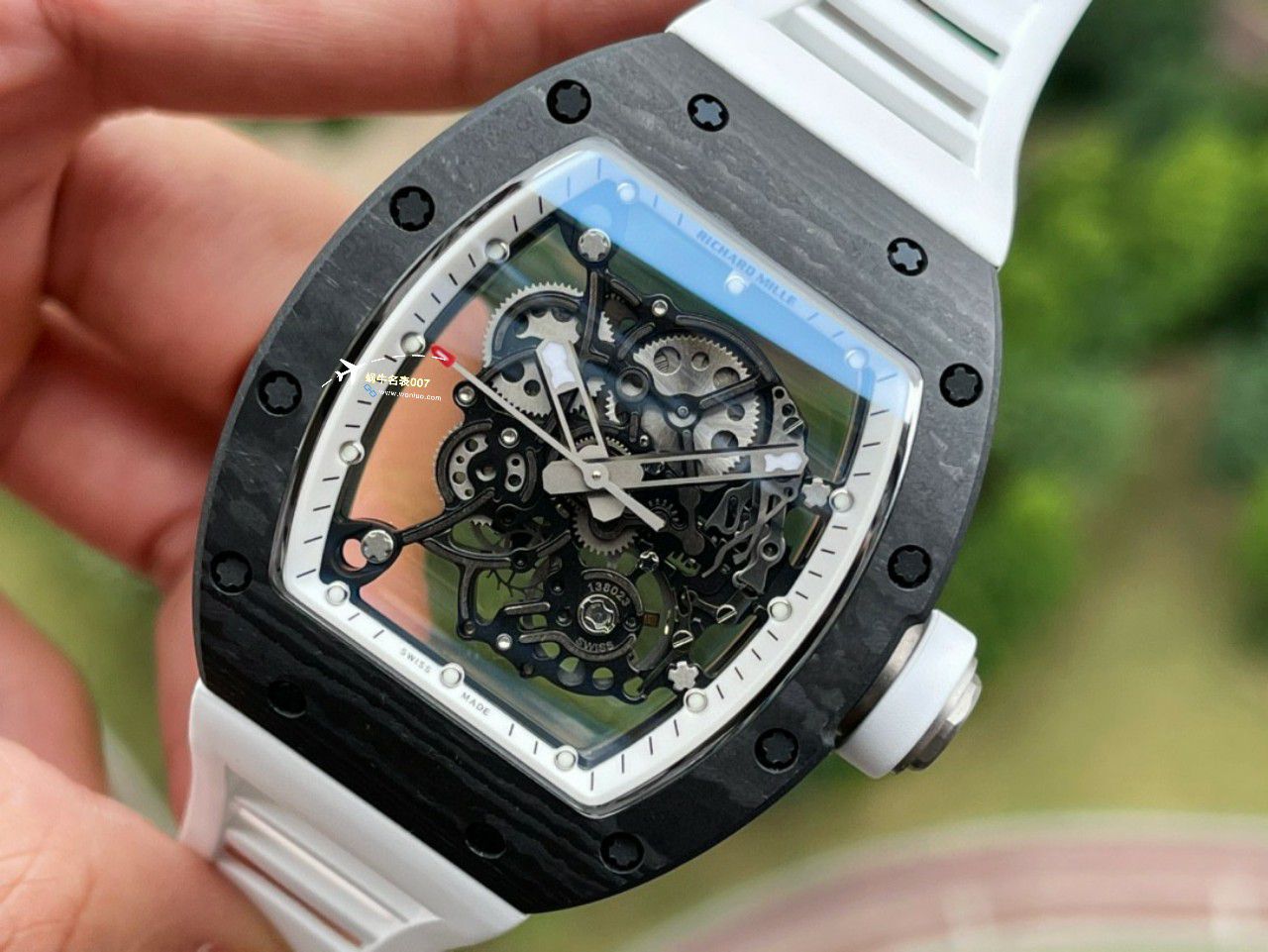 BBR Factory  Perfect  Replica Copy  RICHARD MILLE RM055一体 Movement  Watches /六点位飞轮可转 / BBRRMO55