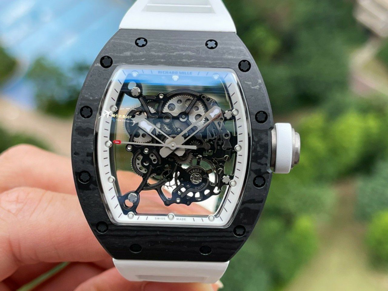 BBR Factory  Perfect  Replica Copy  RICHARD MILLE RM055一体 Movement  Watches /六点位飞轮可转 / BBRRMO55