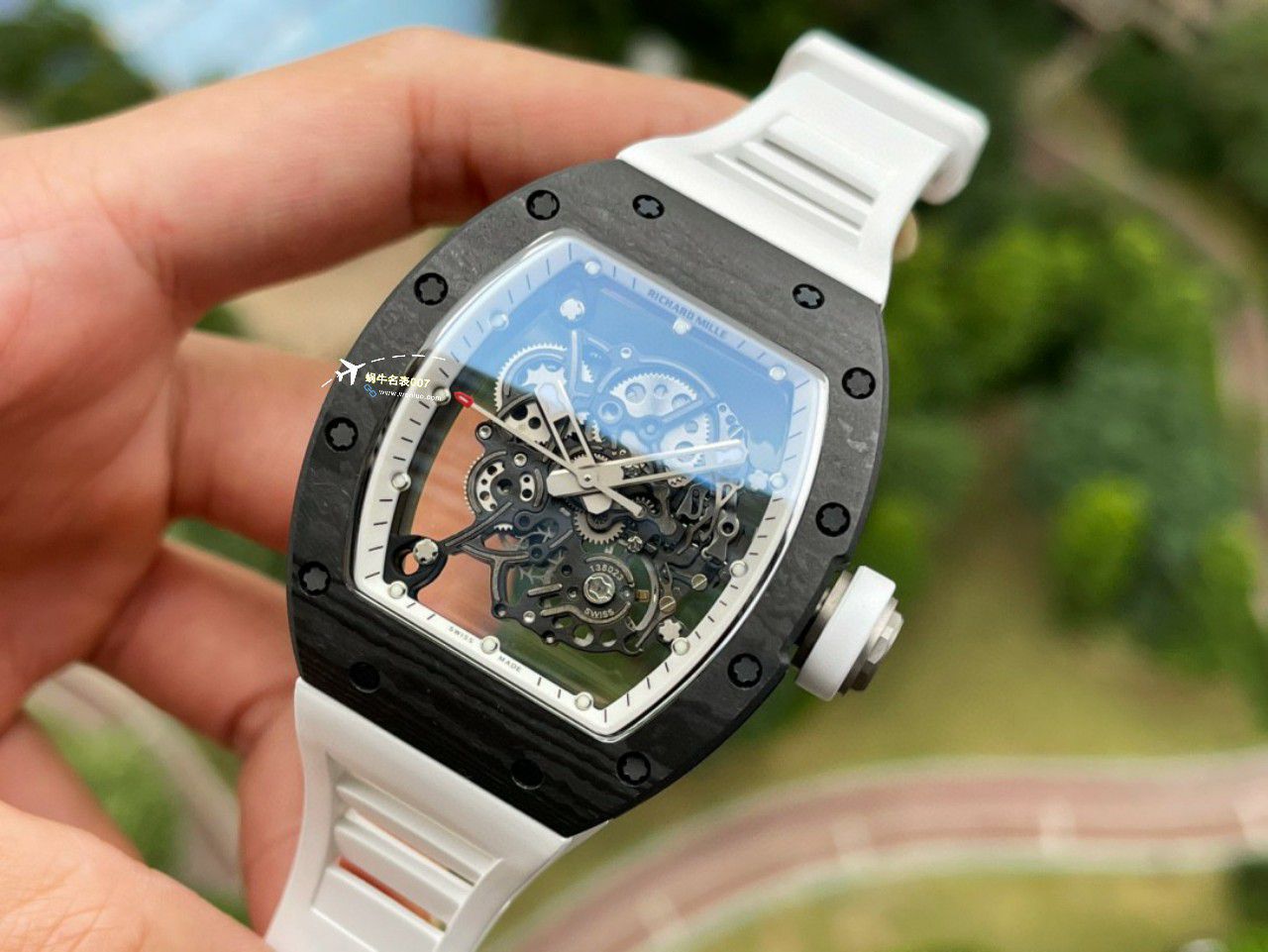 BBR Factory  Perfect  Replica Copy  RICHARD MILLE RM055一体 Movement  Watches /六点位飞轮可转 / BBRRMO55