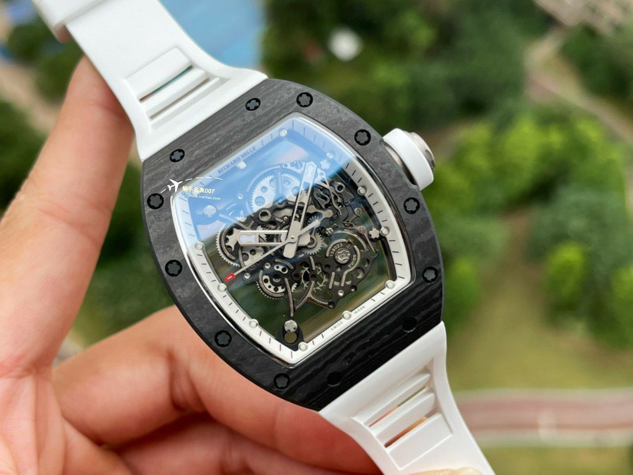 BBR Factory  Perfect  Replica Copy  RICHARD MILLE RM055一体 Movement  Watches /六点位飞轮可转 / BBRRMO55