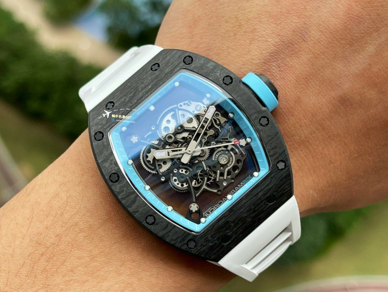 BBR Factory  Perfect  Replica Copy  RICHARD MILLE RM055一体 Movement  Watches /六点位飞轮可转 / BBRRMO55