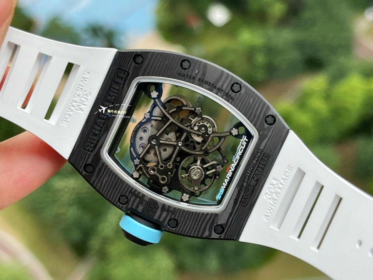 BBR Factory  Perfect  Replica Copy  RICHARD MILLE RM055一体 Movement  Watches /六点位飞轮可转 / BBRRMO55