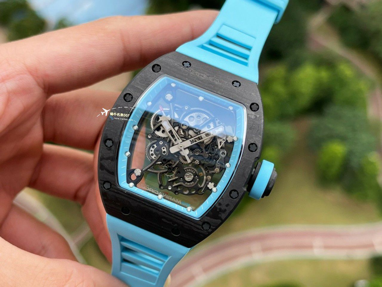 BBR Factory  Perfect  Replica Copy  RICHARD MILLE RM055一体 Movement  Watches /六点位飞轮可转 / BBRRMO55