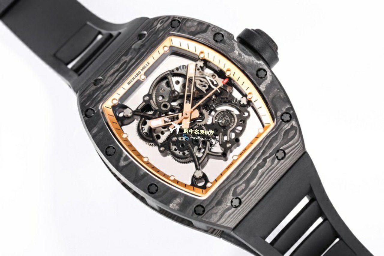 BBR Factory  Perfect  Replica Copy  RICHARD MILLE RM055一体 Movement  Watches /六点位飞轮可转 / BBRRMO55