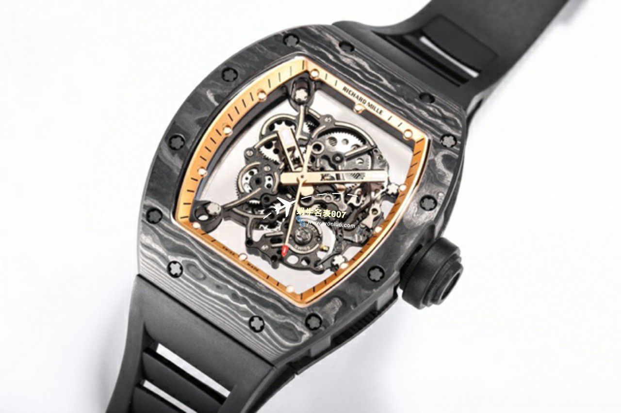 BBR Factory  Perfect  Replica Copy  RICHARD MILLE RM055一体 Movement  Watches /六点位飞轮可转 / BBRRMO55
