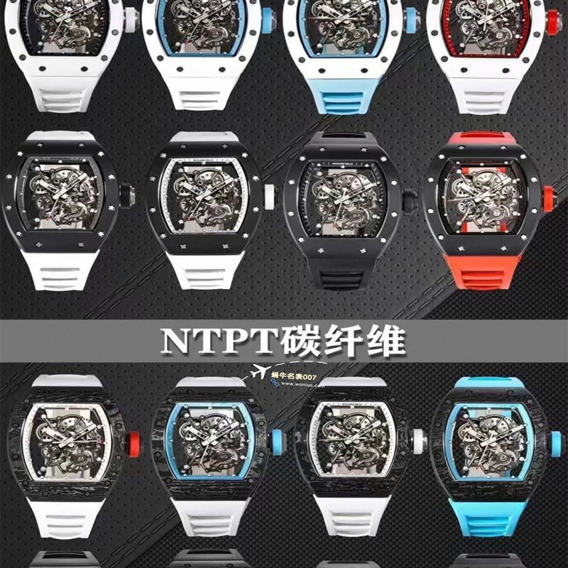 BBR Factory  Perfect  Replica Copy  RICHARD MILLE RM055一体 Movement  Watches /六点位飞轮可转 / BBRRMO55