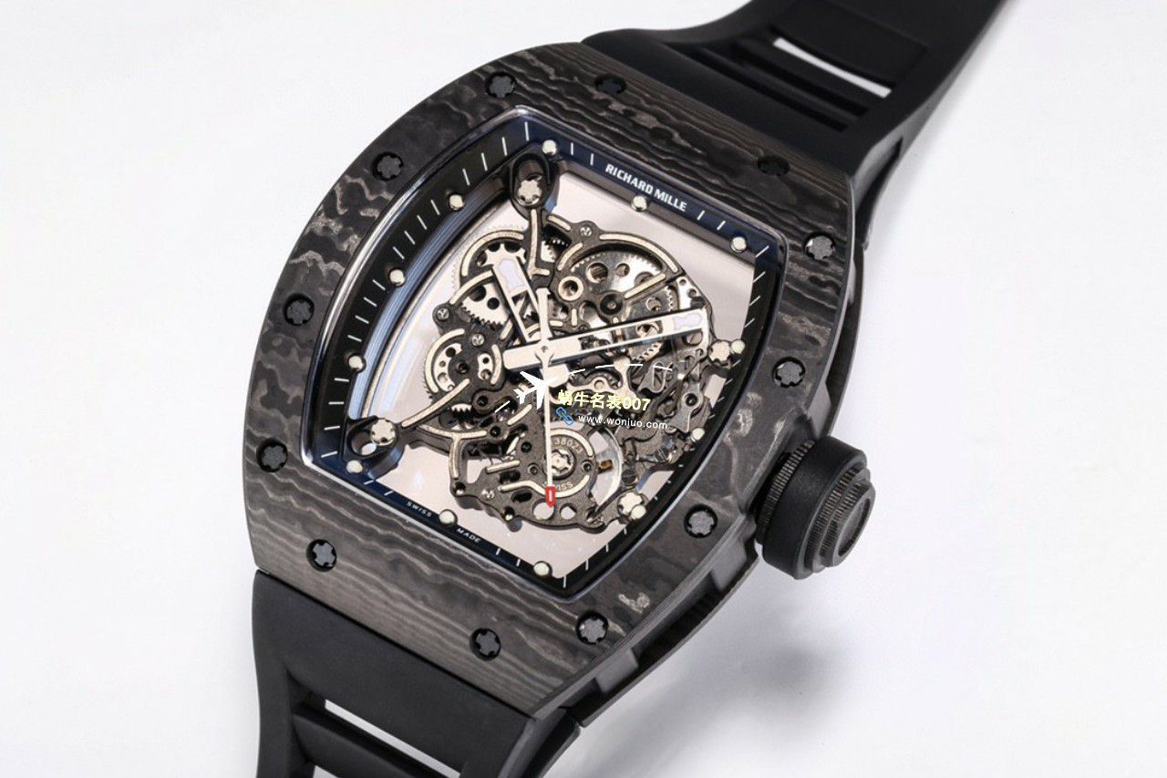 BBR Factory  Perfect  Replica Copy  RICHARD MILLE RM055一体 Movement  Watches /六点位飞轮可转 / BBRRMO55