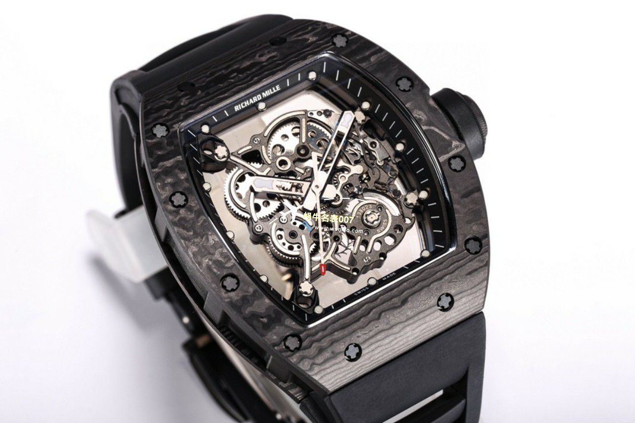 BBR Factory  Perfect  Replica Copy  RICHARD MILLE RM055一体 Movement  Watches /六点位飞轮可转 / BBRRMO55
