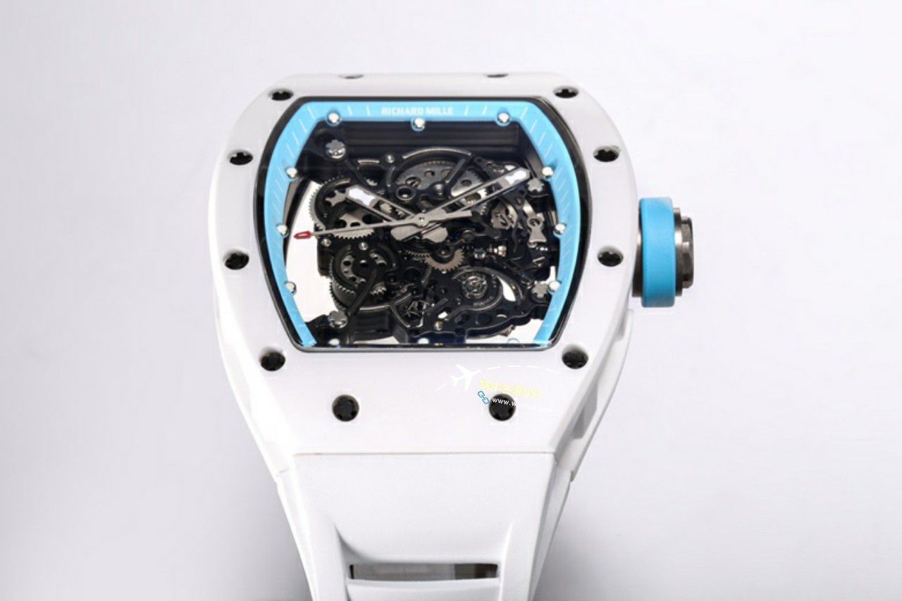BBR Factory  Perfect  Replica Copy  RICHARD MILLE RM055一体 Movement  Watches /六点位飞轮可转 / BBRRMO55