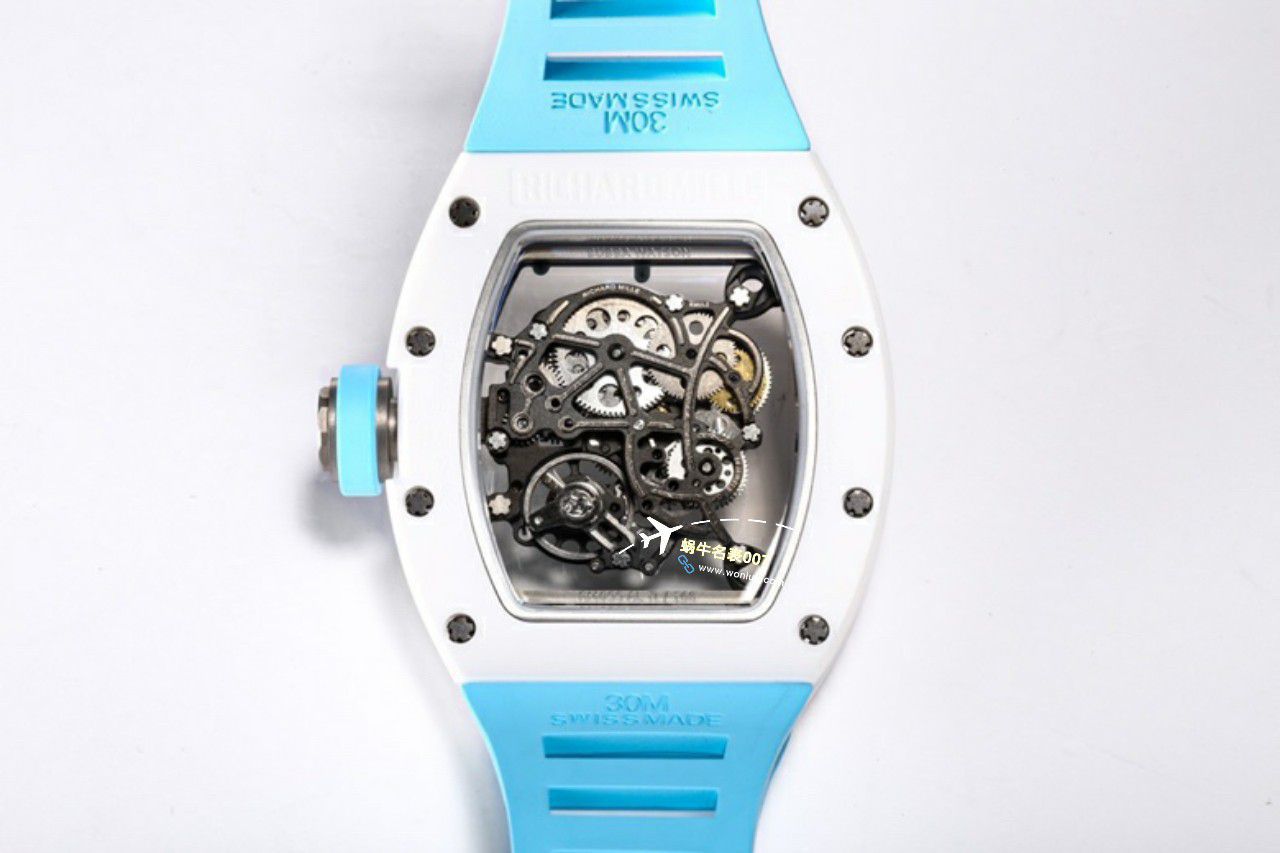 BBR Factory  Perfect  Replica Copy  RICHARD MILLE RM055一体 Movement  Watches /六点位飞轮可转 / BBRRMO55