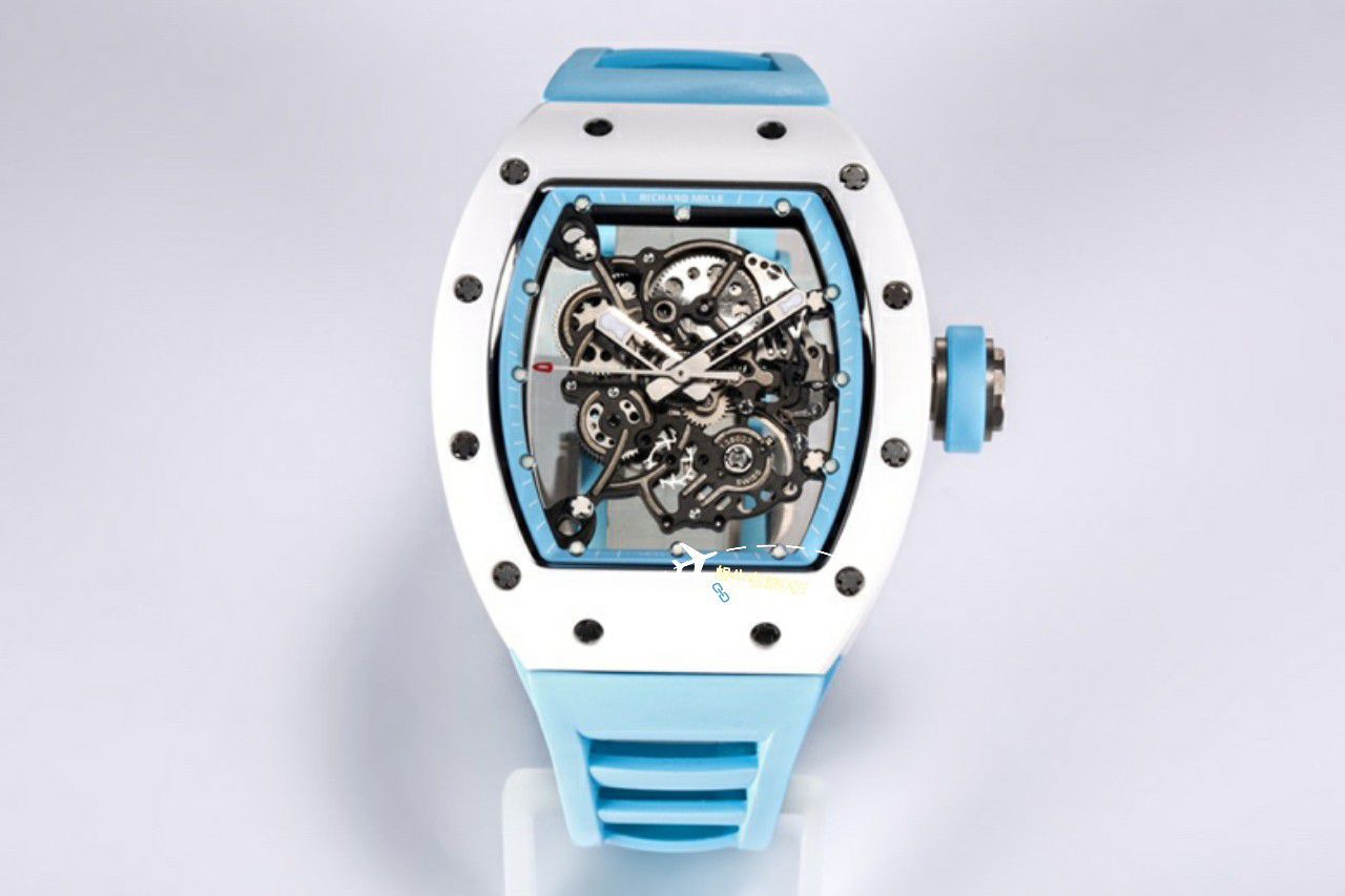BBR Factory  Perfect  Replica Copy  RICHARD MILLE RM055一体 Movement  Watches /六点位飞轮可转 / BBRRMO55