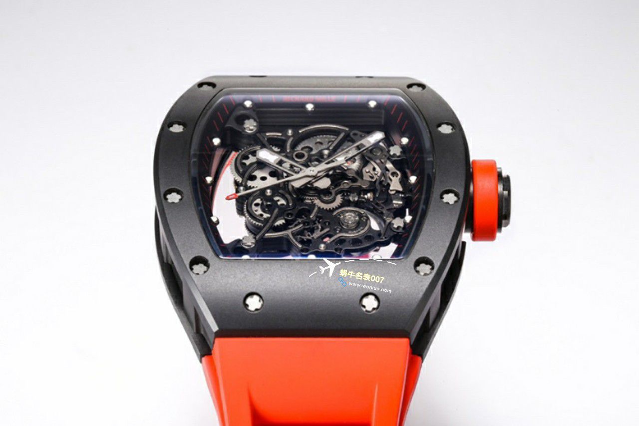 BBR Factory  Perfect  Replica Copy  RICHARD MILLE RM055一体 Movement  Watches /六点位飞轮可转 / BBRRMO55