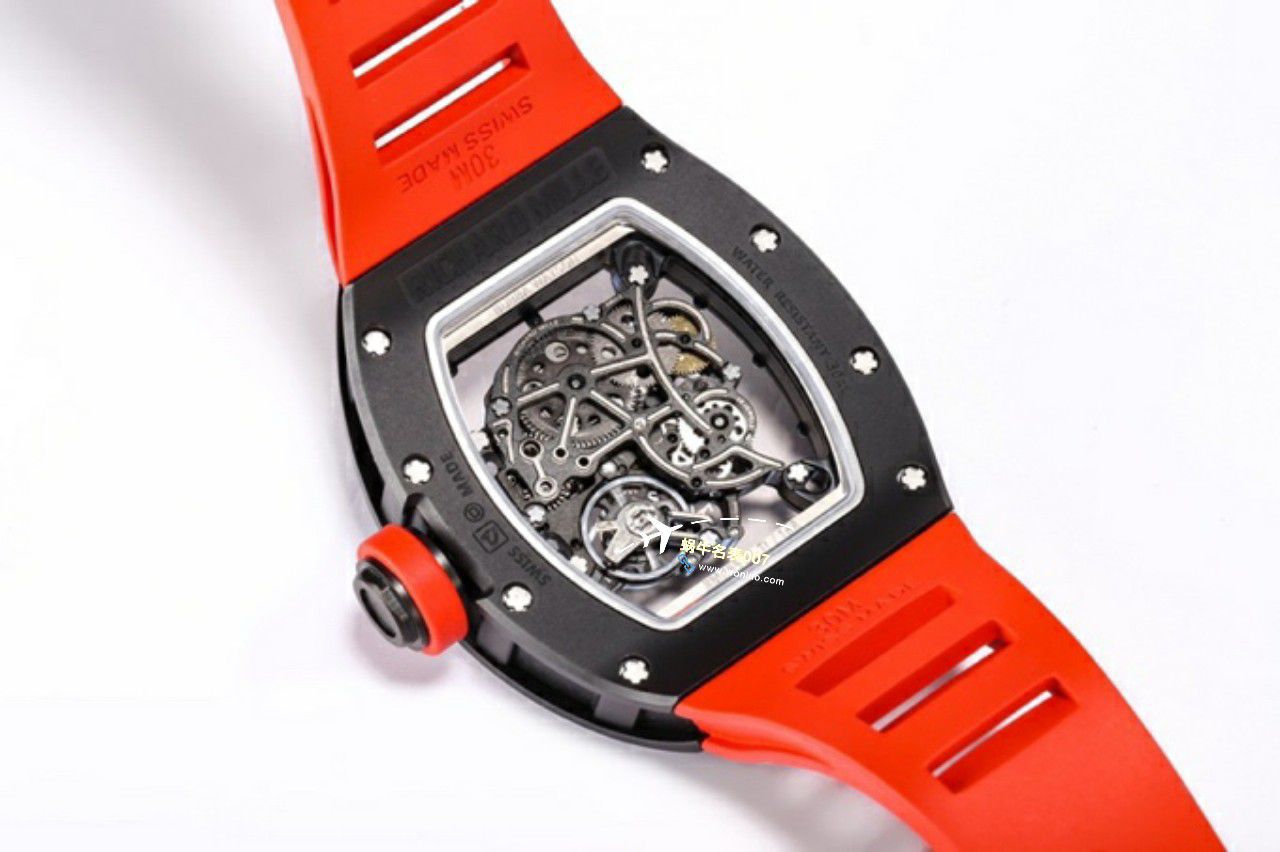BBR Factory  Perfect  Replica Copy  RICHARD MILLE RM055一体 Movement  Watches /六点位飞轮可转 / BBRRMO55
