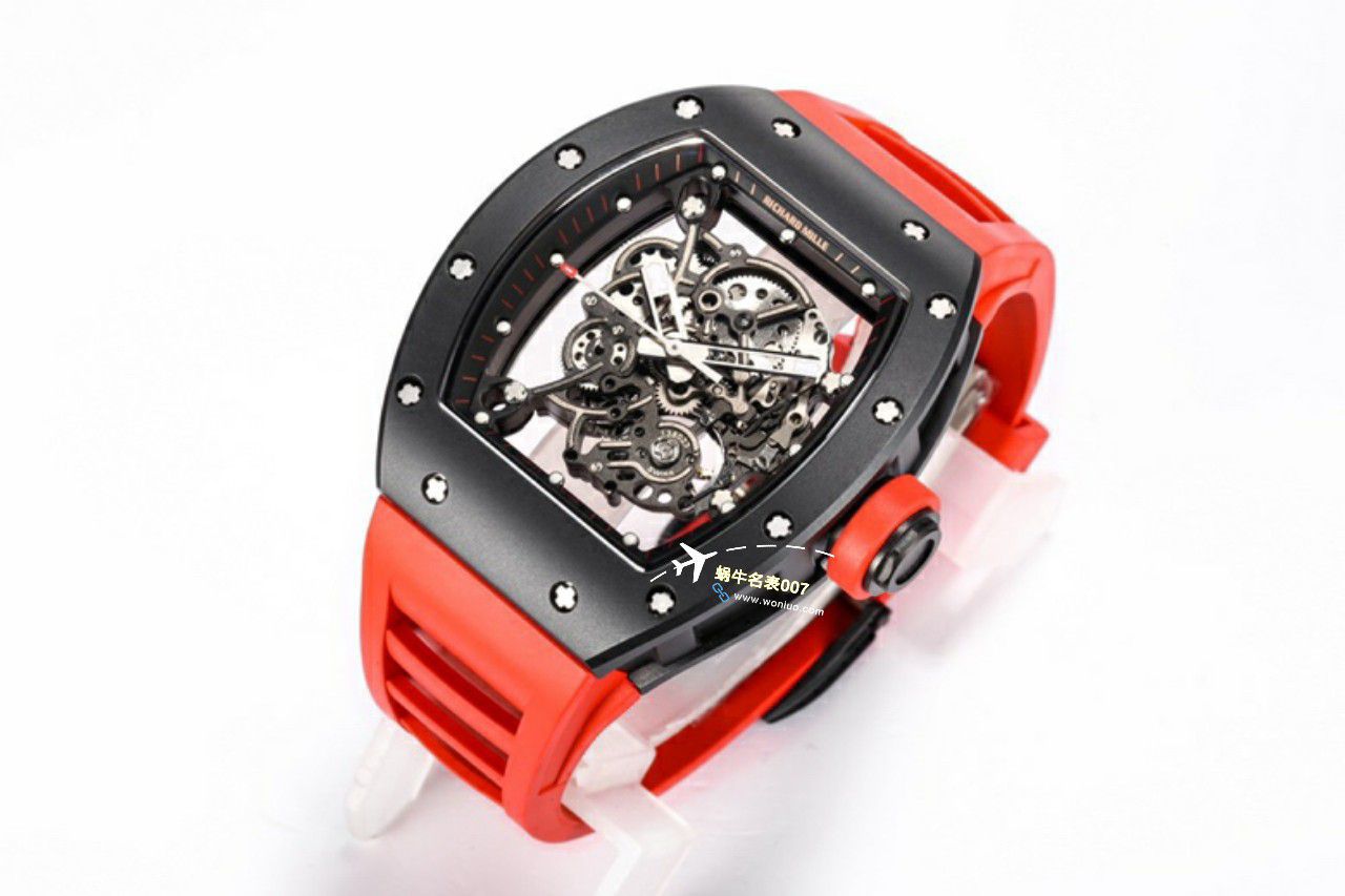 BBR Factory  Perfect  Replica Copy  RICHARD MILLE RM055一体 Movement  Watches /六点位飞轮可转 / BBRRMO55