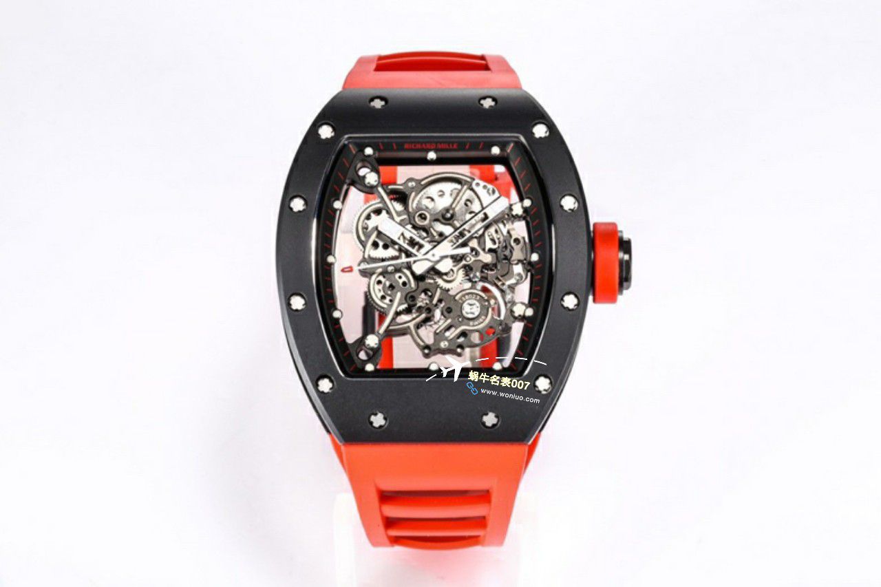 BBR Factory  Perfect  Replica Copy  RICHARD MILLE RM055一体 Movement  Watches /六点位飞轮可转 / BBRRMO55