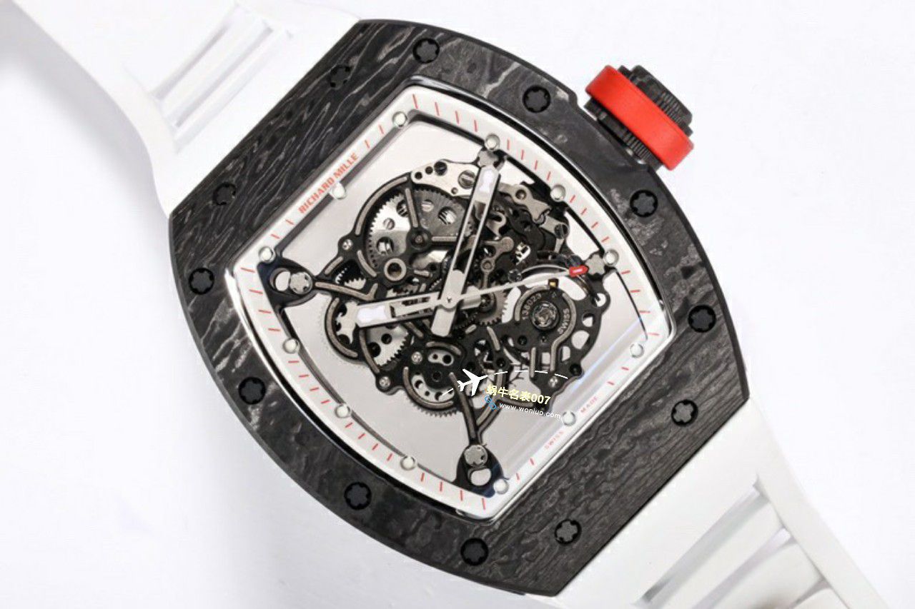 BBR Factory  Perfect  Replica Copy  RICHARD MILLE RM055一体 Movement  Watches /六点位飞轮可转 / BBRRMO55