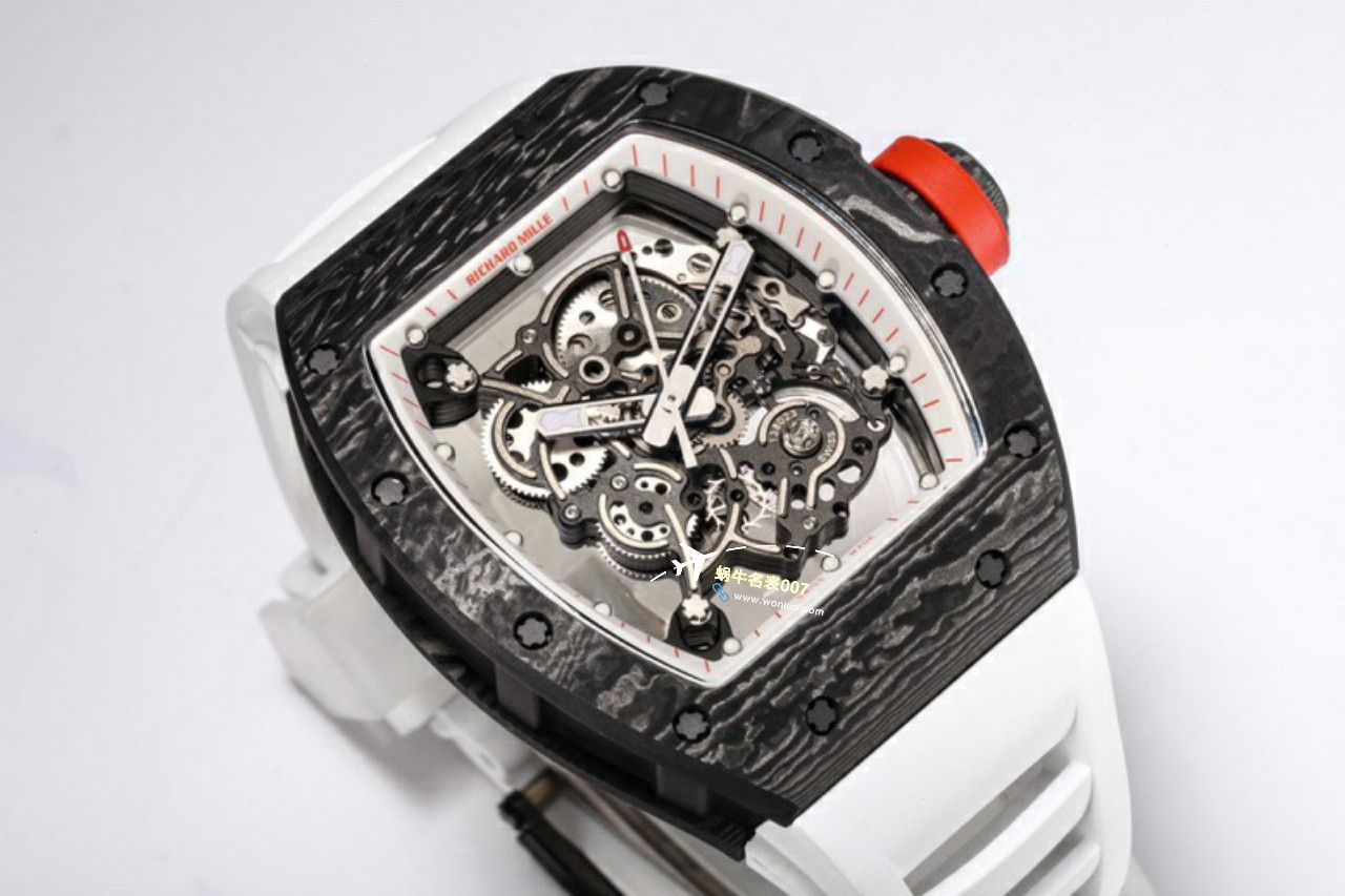BBR Factory  Perfect  Replica Copy  RICHARD MILLE RM055一体 Movement  Watches /六点位飞轮可转 / BBRRMO55