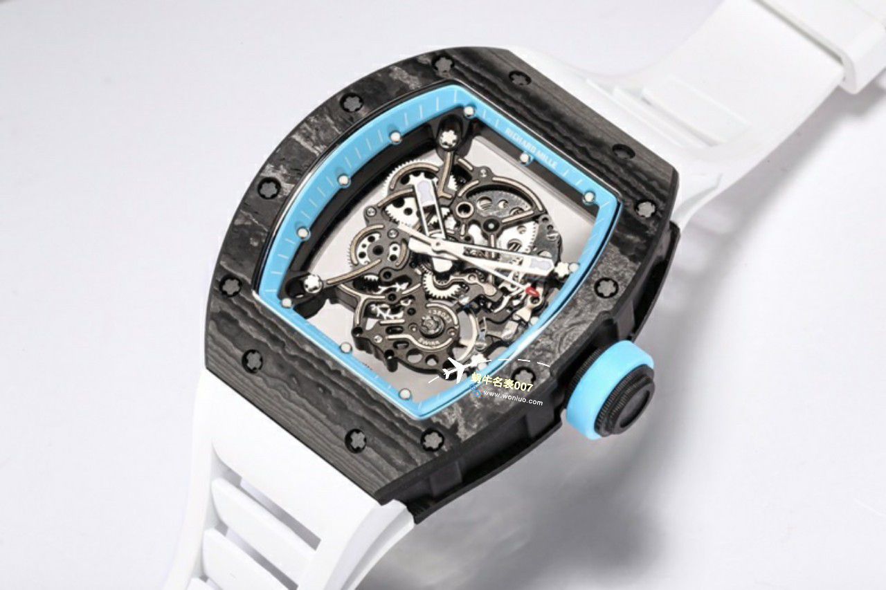 BBR Factory  Perfect  Replica Copy  RICHARD MILLE RM055一体 Movement  Watches /六点位飞轮可转 / BBRRMO55
