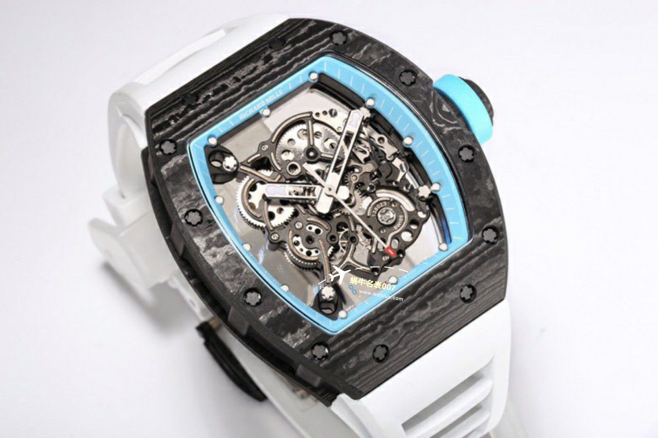 BBR Factory  Perfect  Replica Copy  RICHARD MILLE RM055一体 Movement  Watches /六点位飞轮可转 / BBRRMO55