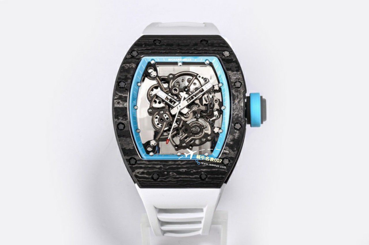 BBR Factory  Perfect  Replica Copy  RICHARD MILLE RM055一体 Movement  Watches /六点位飞轮可转 / BBRRMO55