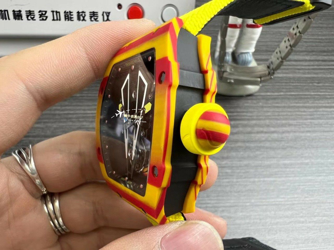 BBR Factory  Perfect  Replica  RICHARD MILLE 西班牙公牛 Replica RM27-03 Tourbillon  Movement NTPT carbon fiber  watchcase  Watches  / BBRRM27-03