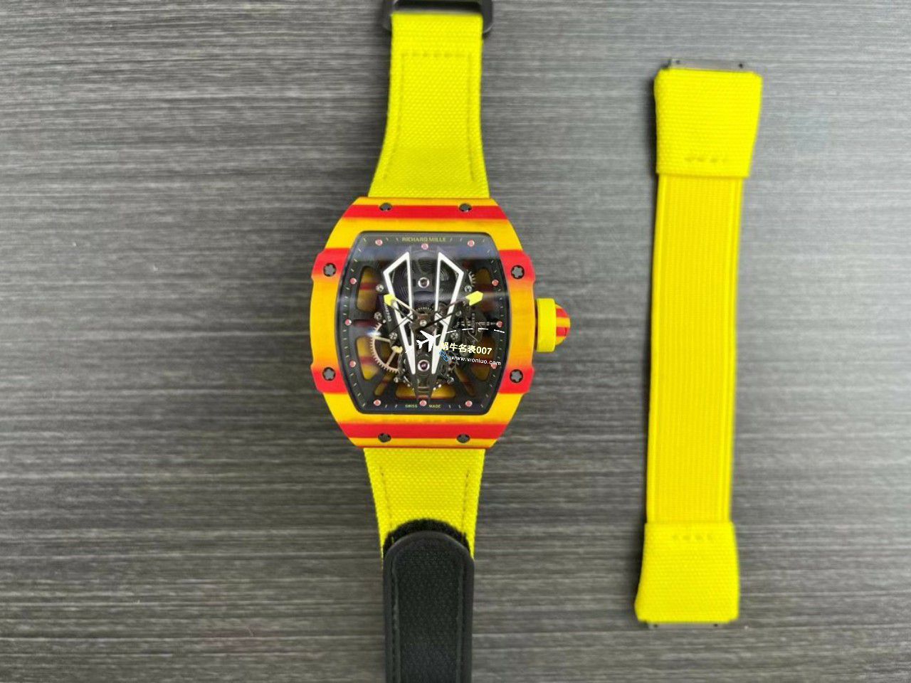BBR Factory  Perfect  Replica  RICHARD MILLE 西班牙公牛 Replica RM27-03 Tourbillon  Movement NTPT carbon fiber  watchcase  Watches  / BBRRM27-03